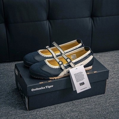 2025 Patou x Onitsuka Tiger Mexico 66 Tgrs Black/Cream Ballet