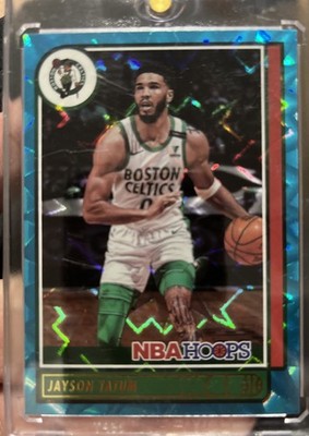 2021-22 Panini NBA Hoops - Jayson Tatum #197 Teal Explosion
