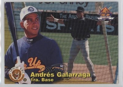 1997-98 Line Up Venezuelan Winter League Andres Galarraga #76 8d2