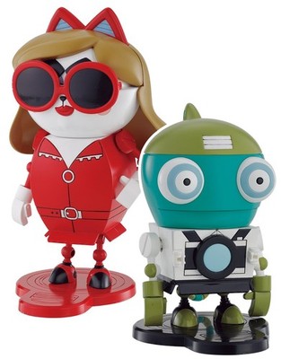 Bandai - Pikachin Invention Kit Robo Cats Agent Eye & Flame Chameleon