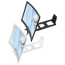 Phone Magnifier 12-Inch Foldable Curved Enlarger Cell Phone Magnifier well-liked