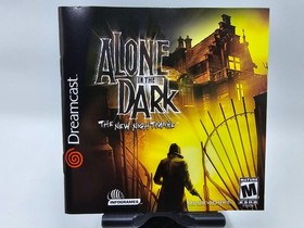 Alone in the Dark: The New Nightmare (Sega Dreamcast, 2001) 2-Disc & Manual/Case
