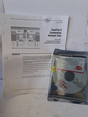 Fireye NXAM Software IBM PC On CD For Nexus PPC 5000 & 6000 NXAMS