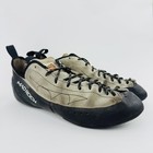 Mad Rock Climbing Shoes Mens US 12.5 Lace-Up Science Friction Gray Black EU 46.5