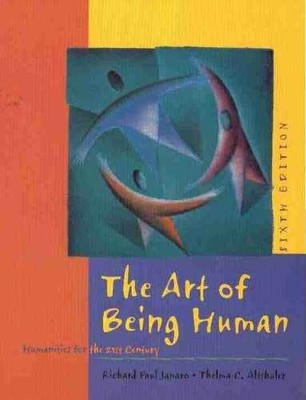 The Art of Being Human: - Paperback, by Janaro Richard Paul; - Acceptable n