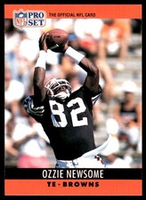 Ozzie Newsome 1990 Pro Set #75 Browns NFL READ FREE SHIPPING AutographDen