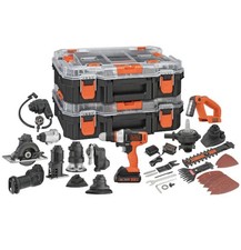 BLACK+DECKER MATRIX™ 20V MAX* Power Tool Kit - BDCDMT1212KITC1 NEW