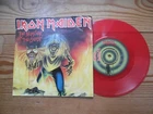 The number of the beast  - Iron Maiden - 1982 (red vinyl )
