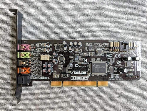Asus Xonar DG - interne PCI Soundkarte - 5.1 - Digital Out - Dolby Headphone