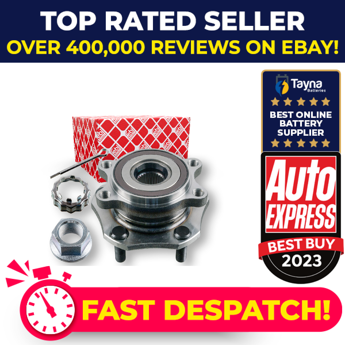 Wheel Bearing Kit fits NISSAN X-TRAIL T32 1.7D Front Left or Right 2019 on R9N