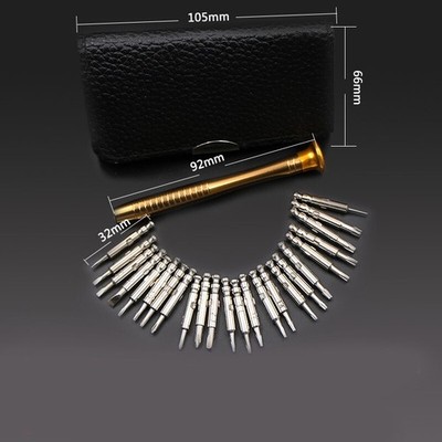 25 in 1 Multi-function holster hand   Repair tool bit set useful #jd