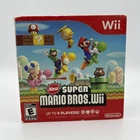 Nintendo Wii - New Super Mario Bros. Wii | Game + Cardboard Sleeve No Manual