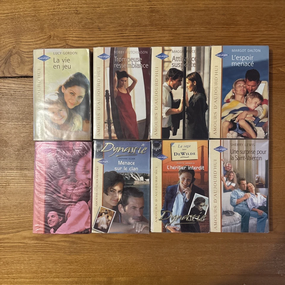 LOT DE 17 HARLEQUIN I AMOUR D’AUJOURD’HUI I BON ÉTAT I REP 737 - Photo 3/3