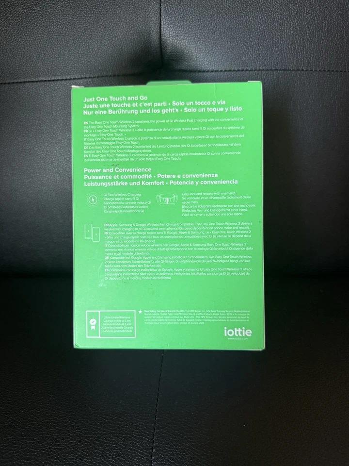 iOttie Wireless Charging Car Mount Dash & Windshield NIB - Image 3 of 3