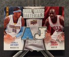 Michael Jordan 2009-10 Upper Deck Dual Game Materials used jersey Carmelo BULLS