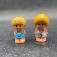 Set of 2 Vintage Kenner Tree Tots Campy And Chip Figures, 1976