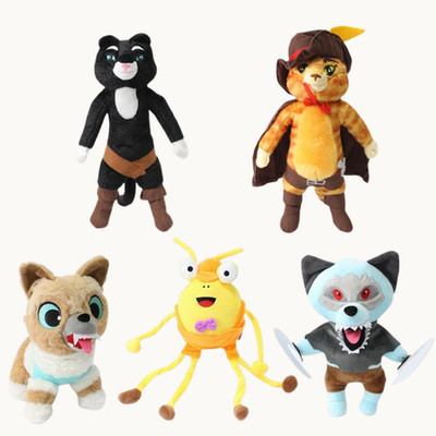 Puss in Boots Plush 12 inch Stuffed Movie Character Plushie Toy