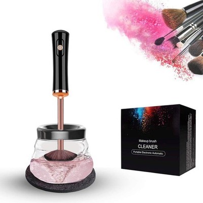 Make Up Pinselreiniger Trockner,10 Sekunden Waschen Und Trocknen,Ruhig Und Anti