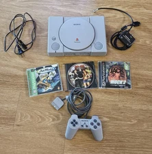 Complete Sony PlayStation 1 Console Bundle W/ Tekken 3 & More Ps1 Excellent