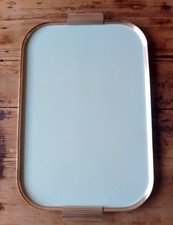 Vassoio vintage Italiano anni '50/'70 metallo e formica - Design Mid-Century