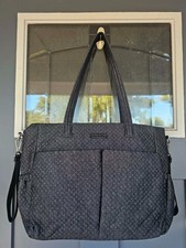 Navy Blue With Print Vera Bradley Diaper Bag Or Tote Like New Without Tags