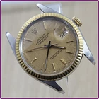 Mens Rolex 16013 18K/SS Champagne Gold Dial Datejust Automatic Watch Head