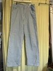 Levi's Stay Loose Hickory Striped Jeans Size 34x34 Carpenter Workwear Denim