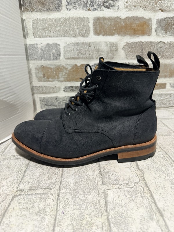 Taft 9520 Men's The Dragon 2.0 Boots Size 8  Black  Leather Lace Up
