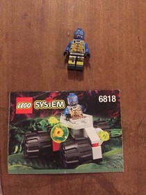 Lego System UFO Cyborg Scout 6818 Vintage 100% Complete