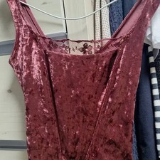 Vintage Women's Cotton Sleeveless Top with Corset Effect