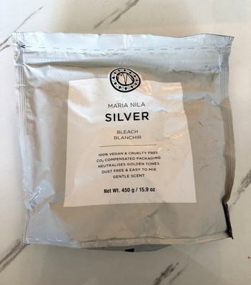 Maria Nila Silver Bleach - 15.9 oz/ 450 g - Refill Bag - Cruelty Free + Vegan