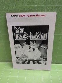 Atari 7800 Games Lot Of 5 Games -3 Games W/Manual - Great Condition -Clean Pins-