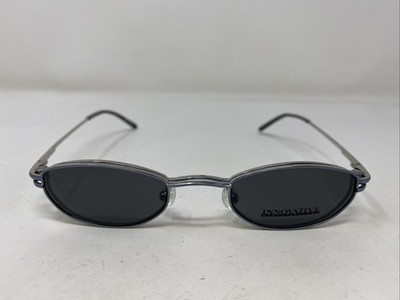 Innovative IMF445 Slate Grey 44-21-140 Eyeglasses Frame w/ Clip-on CG77