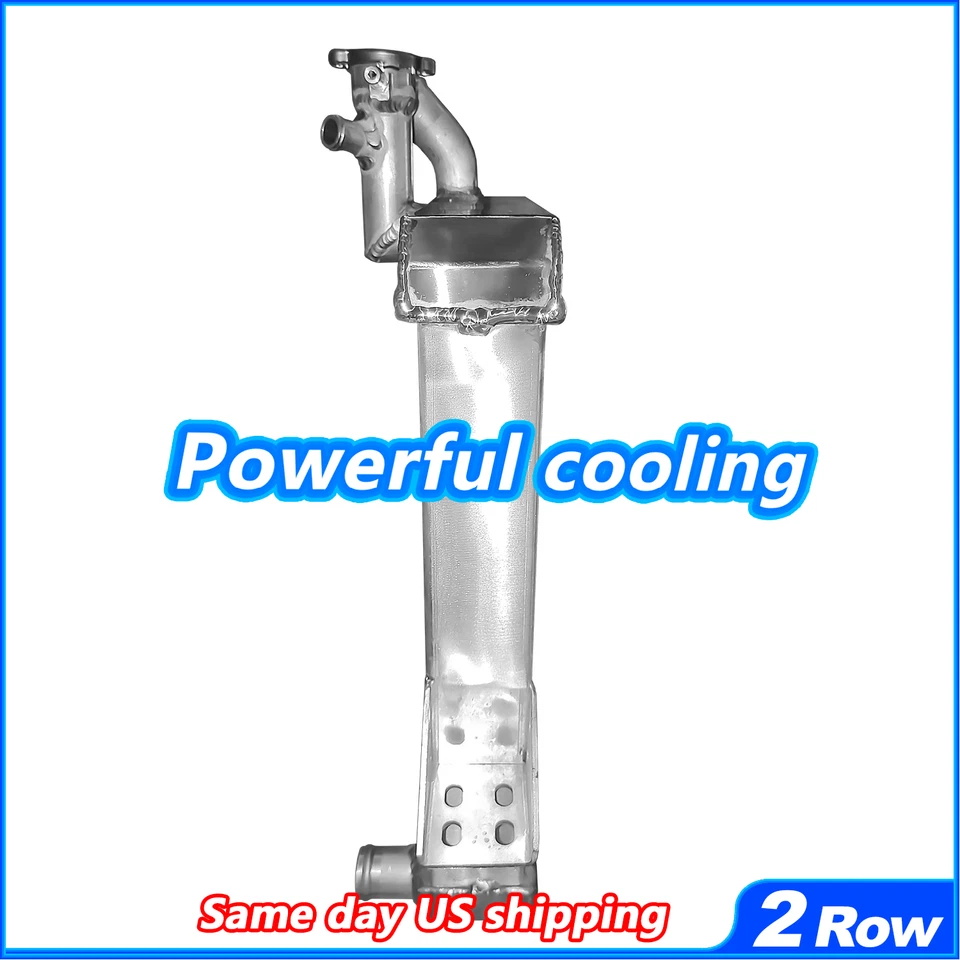 Radiator For 1966-1973 Triumph GT6 2.0L Aluminum Cooler Manual 1972 1971 1970 69 Foto 4 de 4