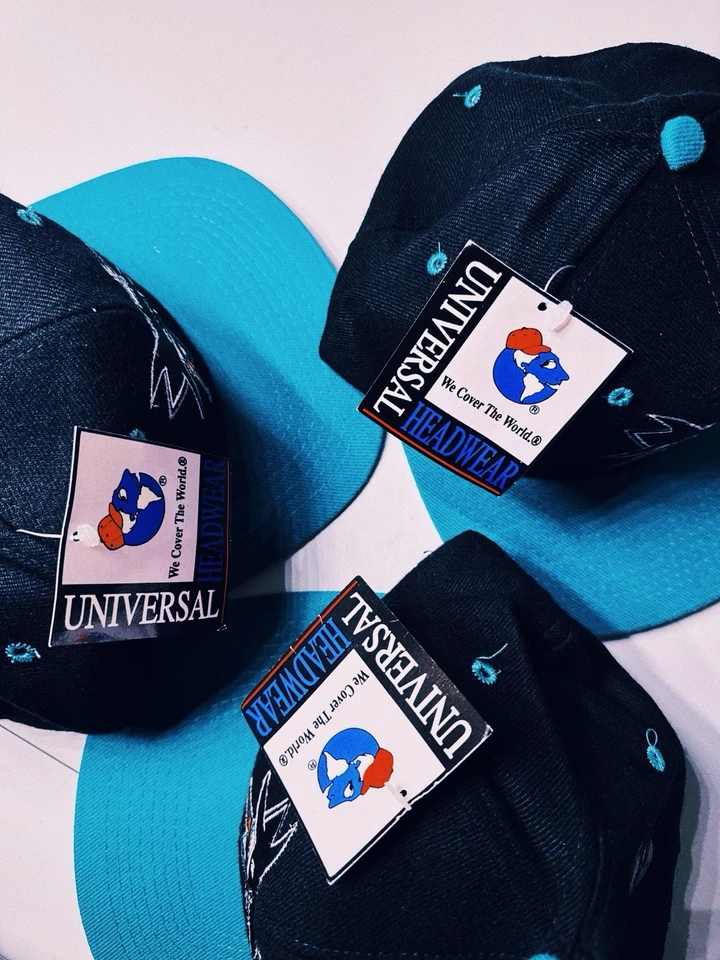 复古 OG 90 年代圣何塞鲨鱼平沿帽复古 NHL 曲棍球通用 DS — 第 4/4 张图片