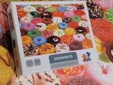 1000 piece Jigsaw puzzle Doughnuts Complete