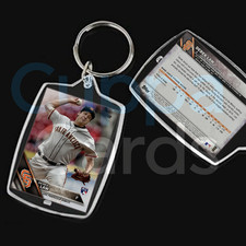 Derek Law, 2016 Topps Update Series Rookie RC #US72 | Mini Sports Card Keychain. rookie card picture