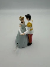 Vintage Disney Cinderella & Prince Charming Wind-up Dancing Figure Toy