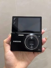 Samsung MV800 Digital Camera 5X Zoom Selfie Flip-out Vlog 16.1MP Black English