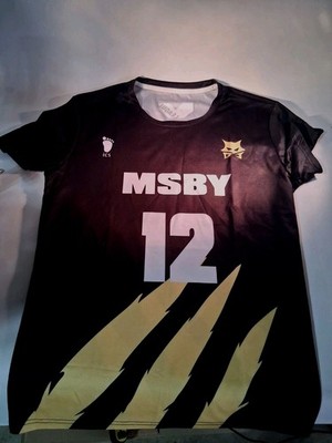 Haikyuu!! MSBY Bokuto Koutarou Hinata Shoyo T-Shirt Jersey Tops Cosplay Costume