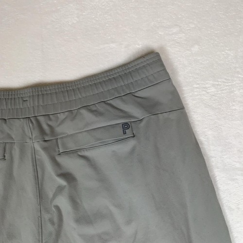 Public Rec Daymaker Hose Herren 38x32 grau Stretch Reißverschlusstaschen Tapered Jogger - Bild 9 von 21