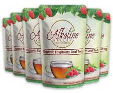 Red Raspberry Leaf Tea Organic - 90 Unbleached/Chemical-Free Tea Bags