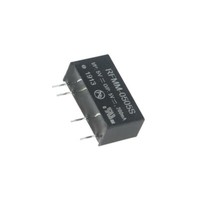 RFMM-0505S Wandler: Dc/Dc 1W Ueing: 4,5-5,5V Uausg: 5VDC Iausg: 200Ma SIP7 Recom