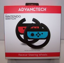 Racecar Steering Wheel for Nintendo Switch BLACK/RED/BLUE  New in Box