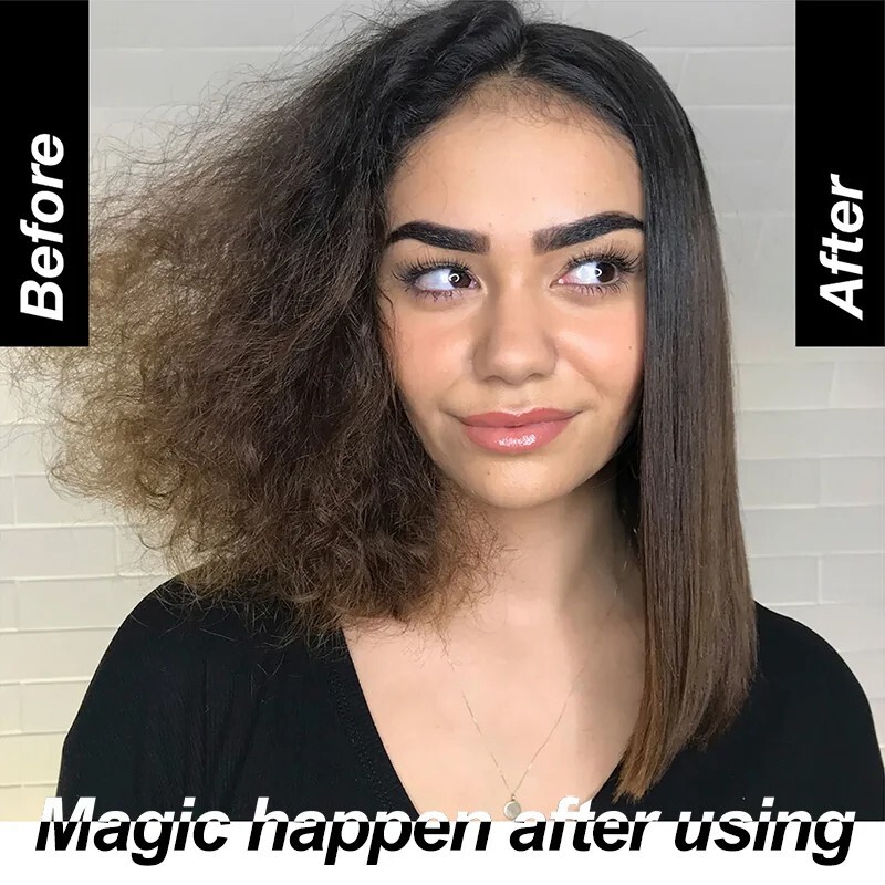 PURC Keratin Hair Cream Brazilian Hair Straightening And Smoothing Shampoo Hair