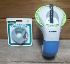 Dymo Organizer Express Label Maker W/New Green Refill Tested And Works VG