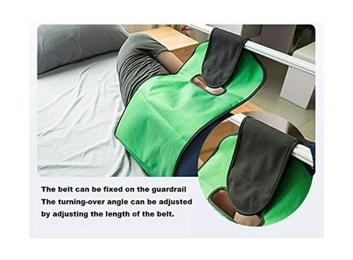 Patient Transfer Belt Lift Sling for Patients Elders Bedridden Body Turn Over - Picture 5 of 6