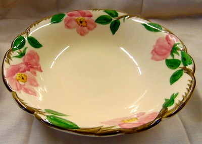 Franciscan Desert Rose 8'' Round Vegetable Serving Bowl   2'' deep  USA