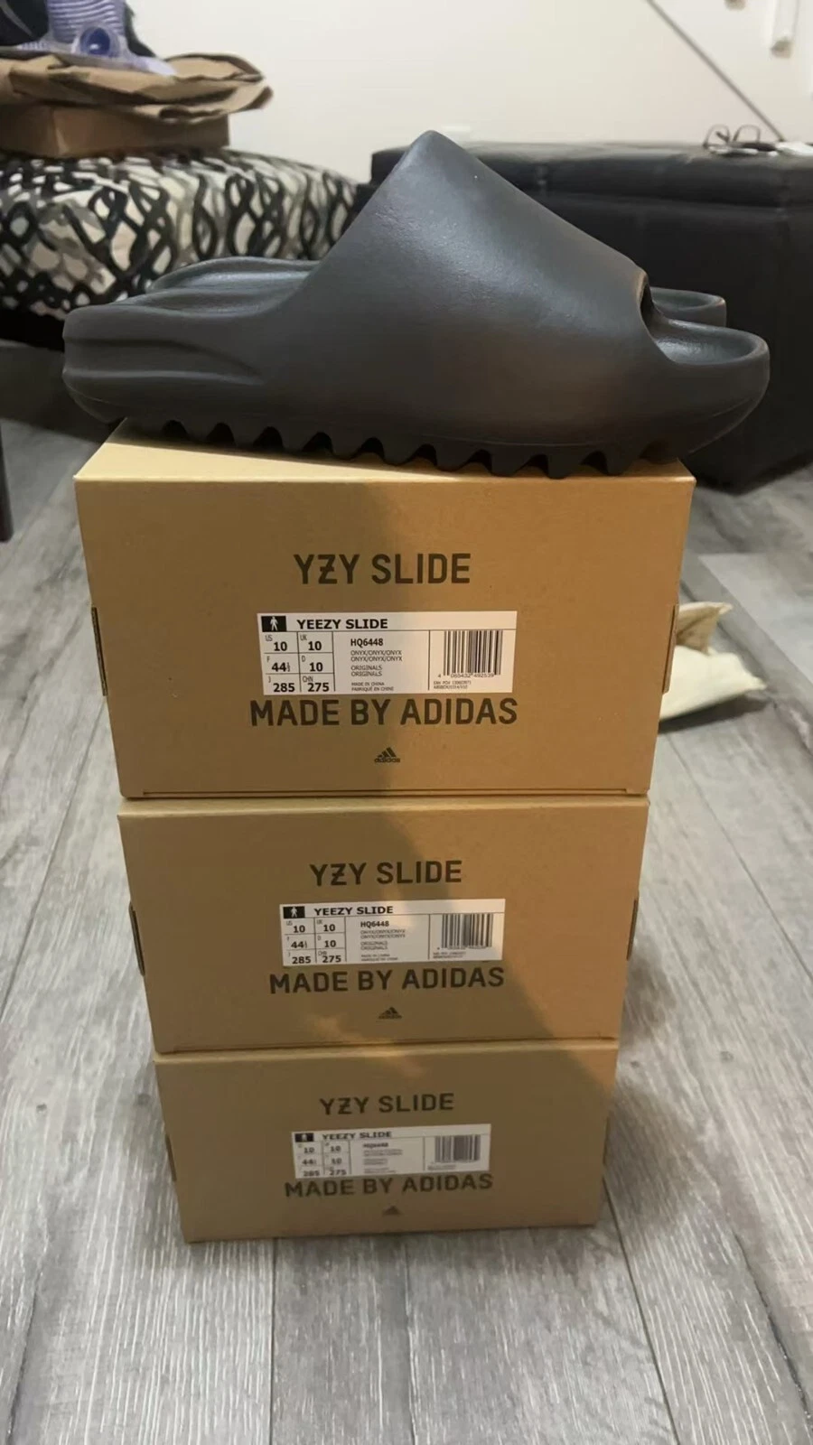Yeezy slide onice taglia 10