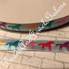 Unicorn foe unicorn elastic unicorn hair ties Lularoe foe inspired unicorn- 5/8